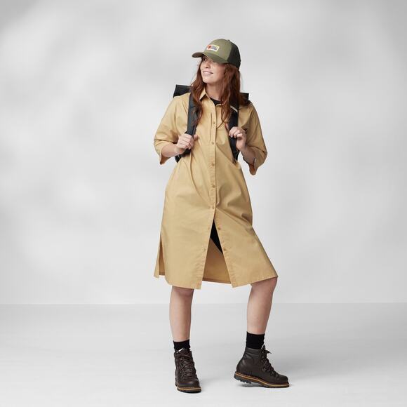Fjällräven Dresses & Skirts - NWOT Fjällräven High Coast Shade Dress Navy Women’s L $135 Retail Gorpcore